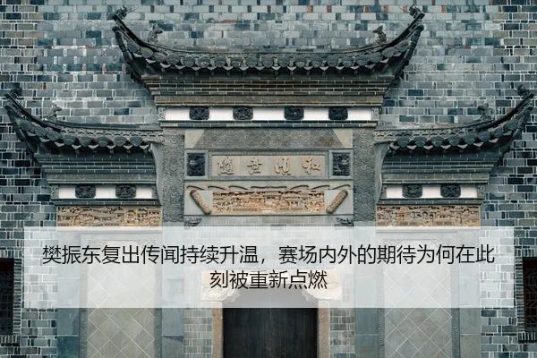 樊振东复出传闻持续升温，赛场内外的期待为何在此刻被重新点燃